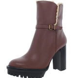 GENUINE LEATHER + FAUX SHERPA BOOTS BY VINCE CAMUTO  VC64037