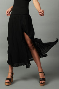 Pleated Midi Skirt by Current Air CURR123036