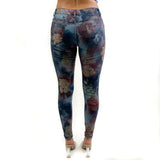Reversible Floral Jeans Made in Italy SKUITY1430031