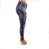Reversible Floral Jeans Made in Italy SKUITY1430031