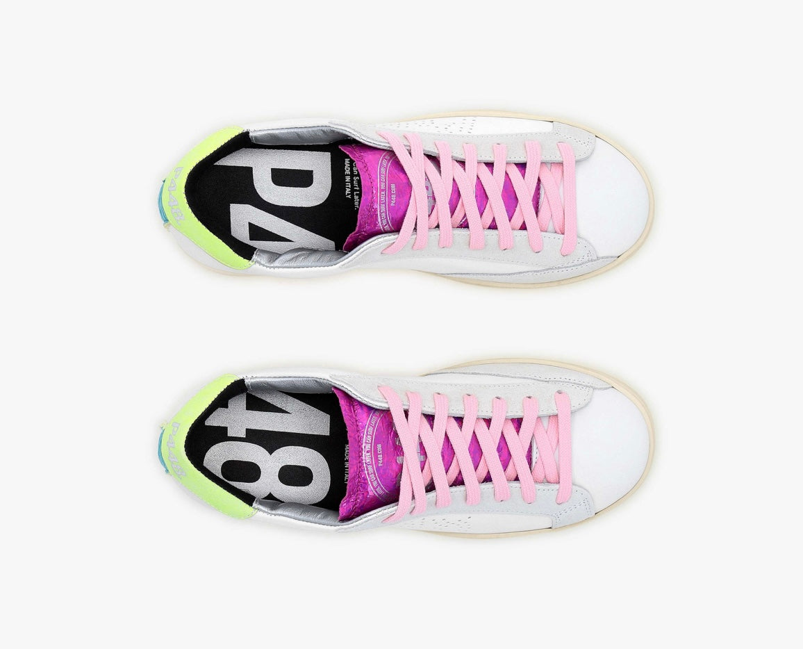 Luxury Italian Sneakers By P448-John Dogma Colorful Details