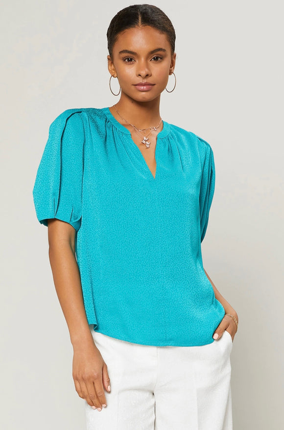 Puff Sleeve Blouse by Current Air CUR734025-61
